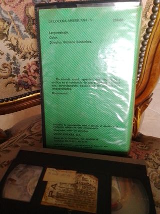 La locura americana vhs