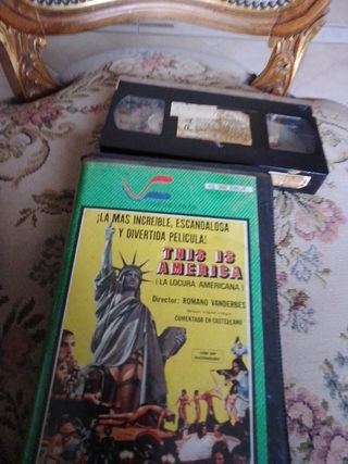 La locura americana vhs