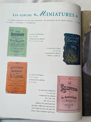 Libro punto de cruz en francés