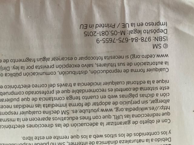 Libro de Lengua castellana 1 Bach