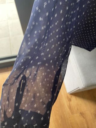 Blusa mujer XS transparencia