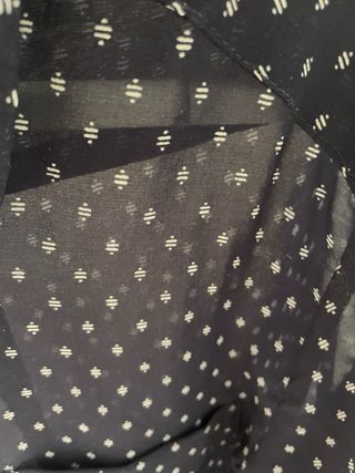 Blusa mujer XS transparencia