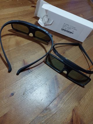 Un par de gafas activas de 3D Marca sam