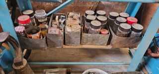 Antiguo torno de zapatero