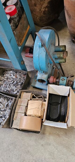 Antiguo torno de zapatero