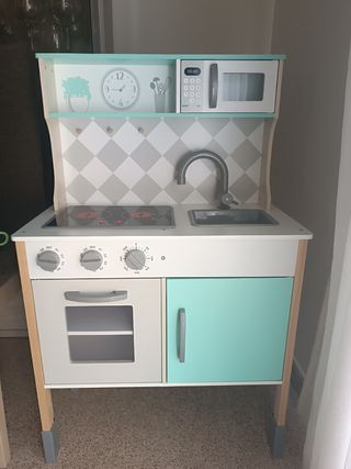 Cocina madera niños