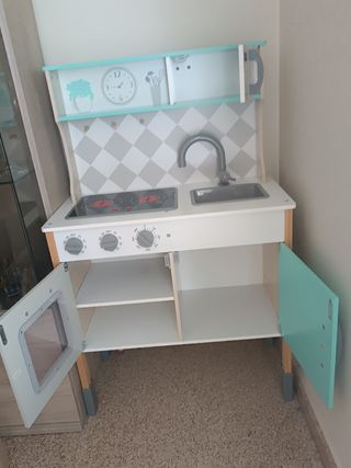Cocina madera niños