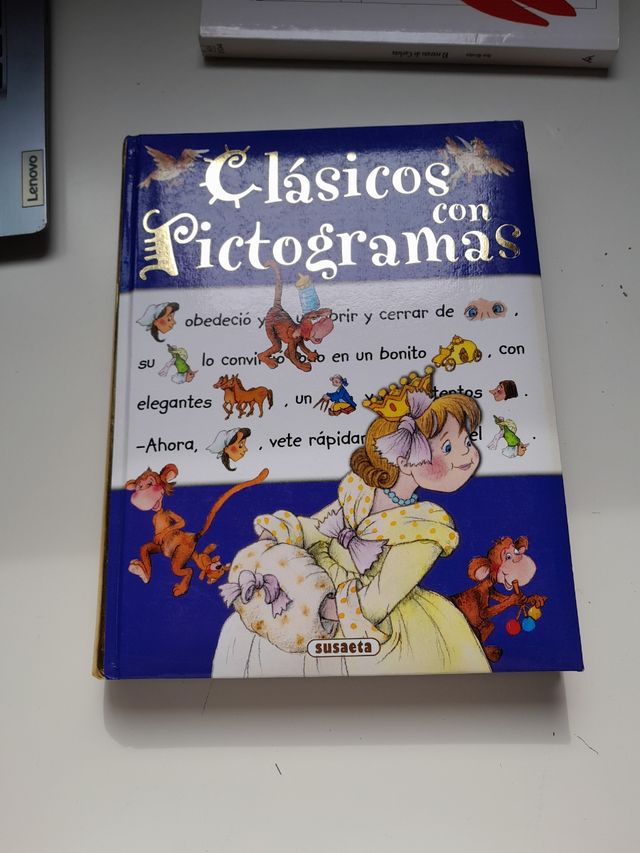 Libro infantil con pictogramas