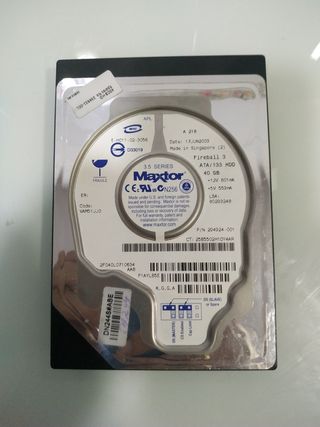 Disco duro Maxtor 40 GB IDE