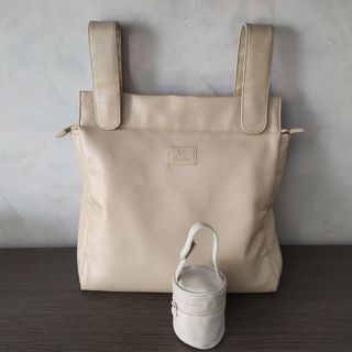 BOLSO CARRITO Y GUARDACHUPETES DE PIEL