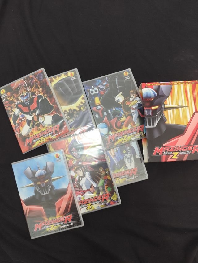Mazinger Z edición impacto DVD