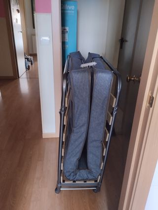 Cama plegable, colchón de 80,