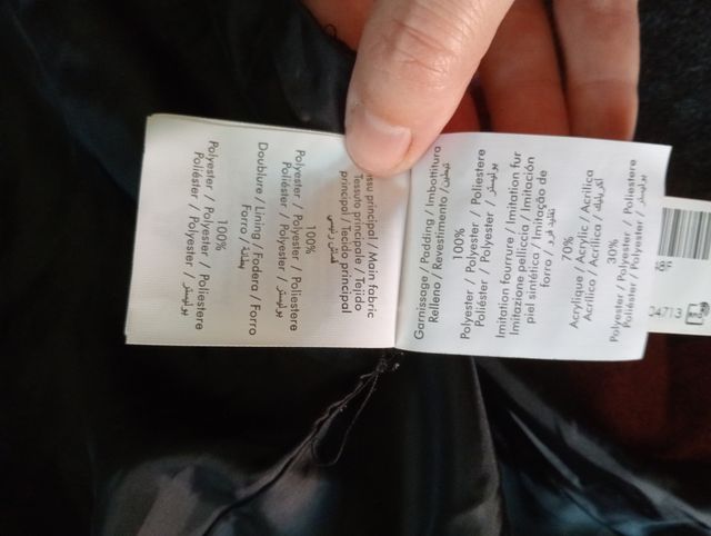 Chaqueta acolchada mujer