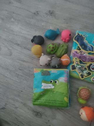 Juguetes para el baño