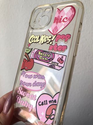 Funda rosa iPhone 13