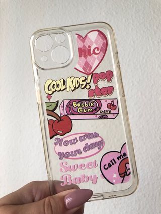 Funda rosa iPhone 13