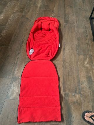 Saco de invierno silla Bogaboo rojo