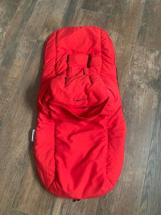 Saco de invierno silla Bogaboo rojo