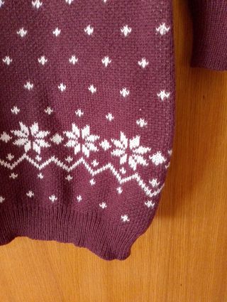 Jersey  tipo vestido t S navidad