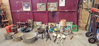 Lote o conjunto de antigüedades 