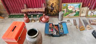 Lote o conjunto de antigüedades 