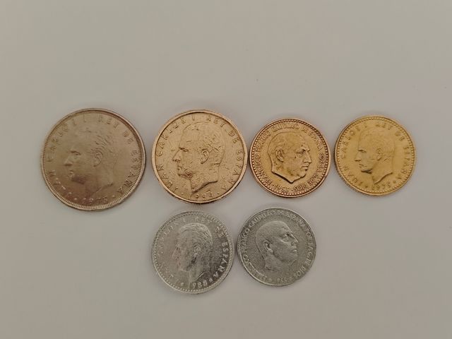 Monedas pesetas 
