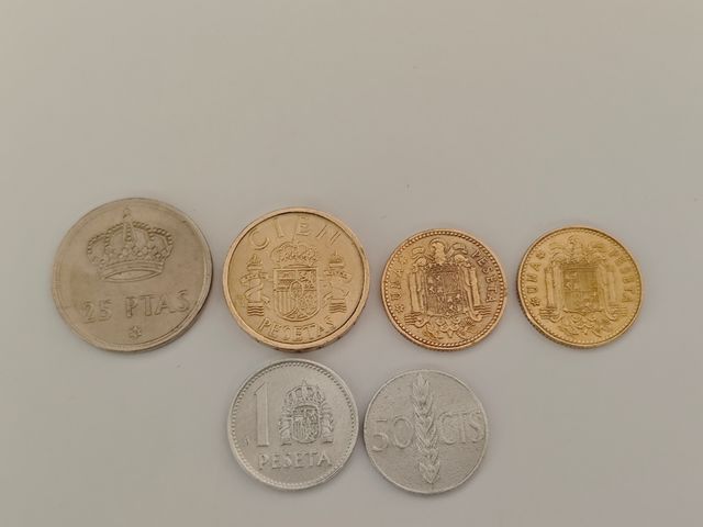 Monedas pesetas 