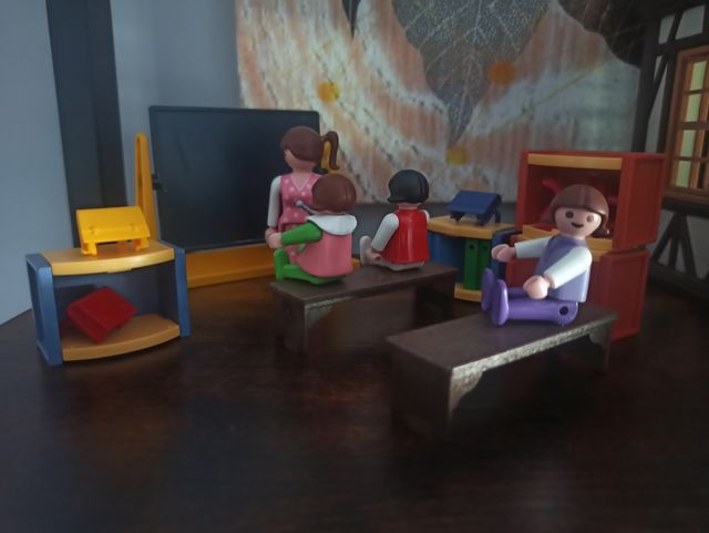 Escuela medieval playmobil