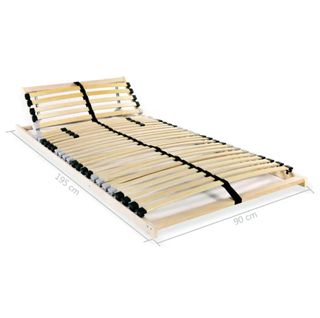 Somier de laminas plegable