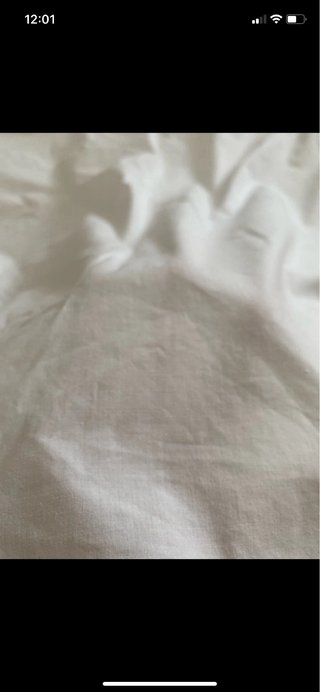 Lenzuolo matrimoniale in puro cotone anni 70