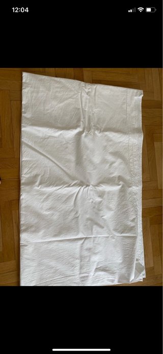 Lenzuolo matrimoniale in puro cotone anni 70