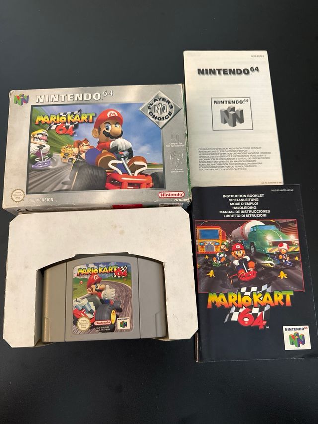 Nintendo 64 mario kart