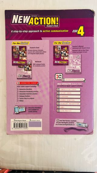 New Action! Student’s Book 4 Eso