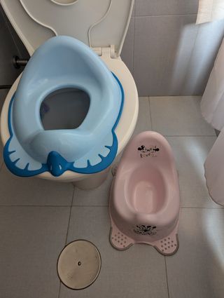 Conjunto Adaptador y orinal para niñ@s