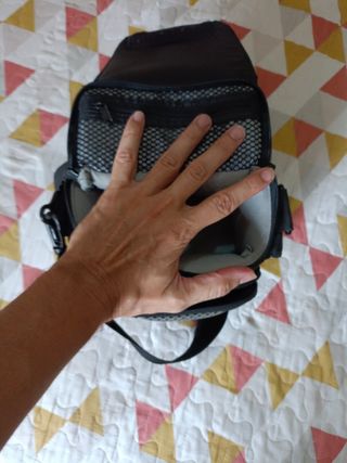 Bolsa mediana cámara fotos o vídeo.