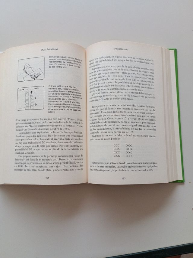 Martin Gardner. Paradojas