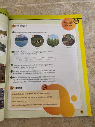 Natural science 3 primaria