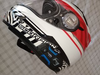 casco moto Scorpion talla S