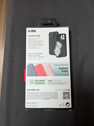 Cover nera SBS I Phone 15 Pro Max