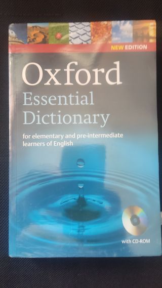 Diccionario inglés 