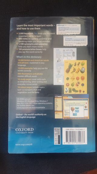 Diccionario inglés 