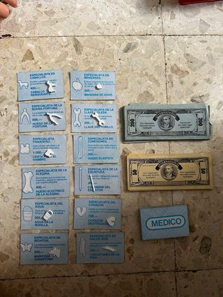 Juego operacion años 80 antiguo 