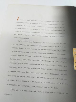 El reino del dragon de oro