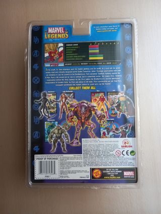 Marvel legends Pyro, Toybiz.