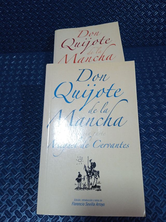 Don Quijote de la Mancha. M. de Cervantes. 2 tomos