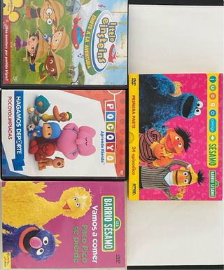 DVDs educativos preescolar