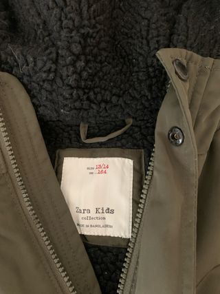 Abrigo Zara