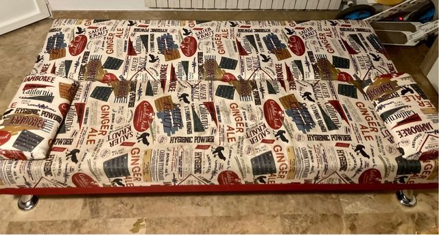 Sofá cama 3 plazas.