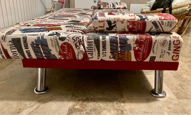 Sofá cama 3 plazas.