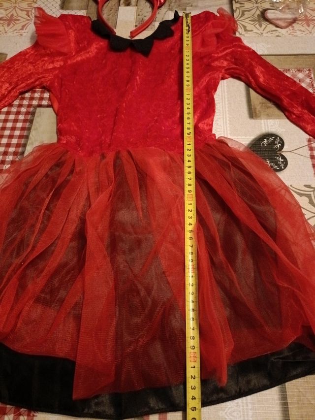 Disfraz Devil Girl niña 7/9años